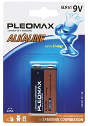 Батарейка PLEOMAX 6F22 (Samsung)
